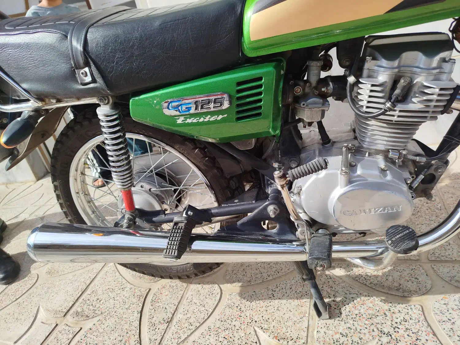 موتور هندا 125 مدل 84 رنگ سبز|موتورسیکلت|بروجرد, |دیوار