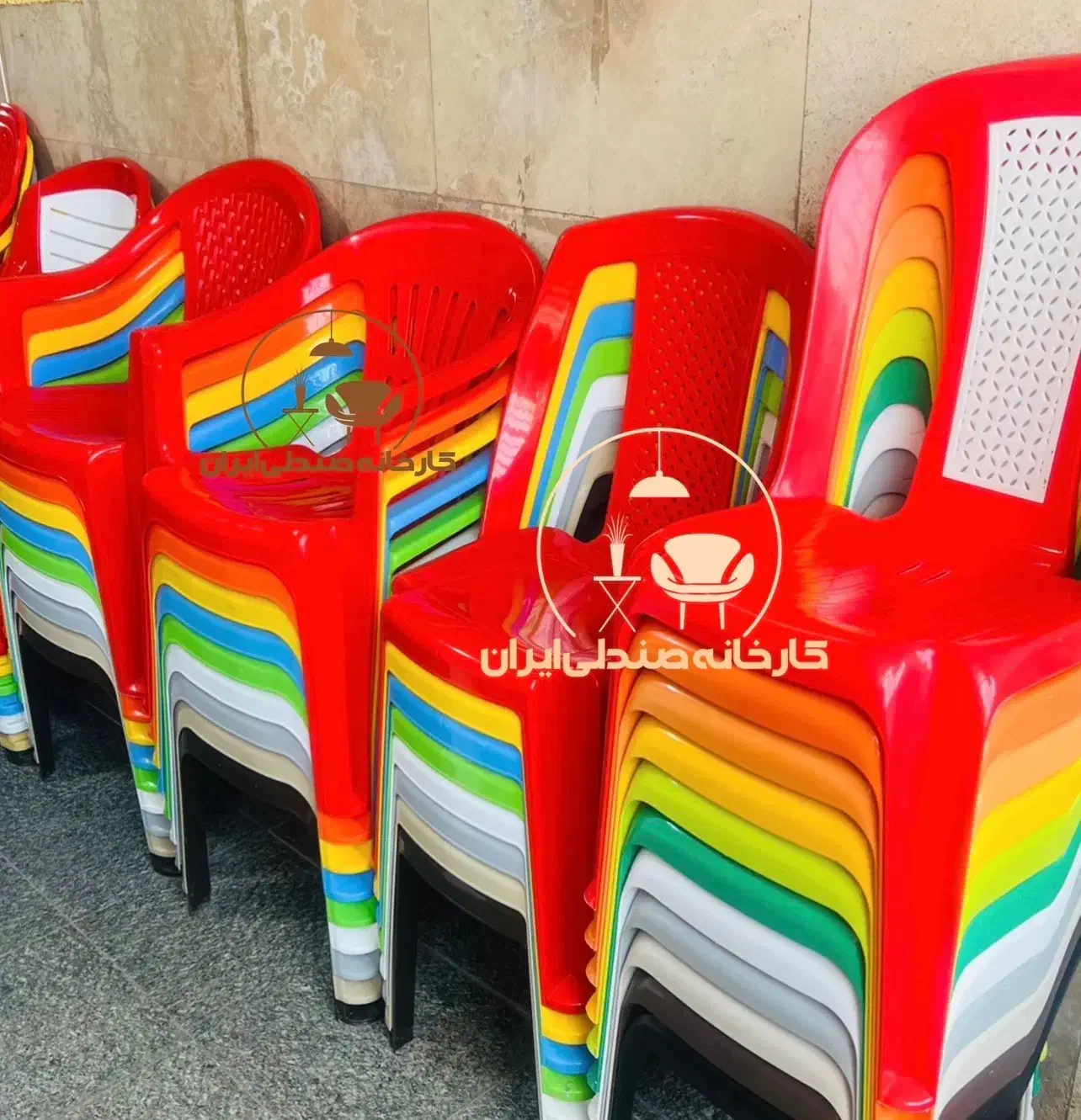 صندلی پلاستیکی طرح ارغوانی|میز و صندلی غذاخوری|تهران, میدان ولیعصر|دیوار