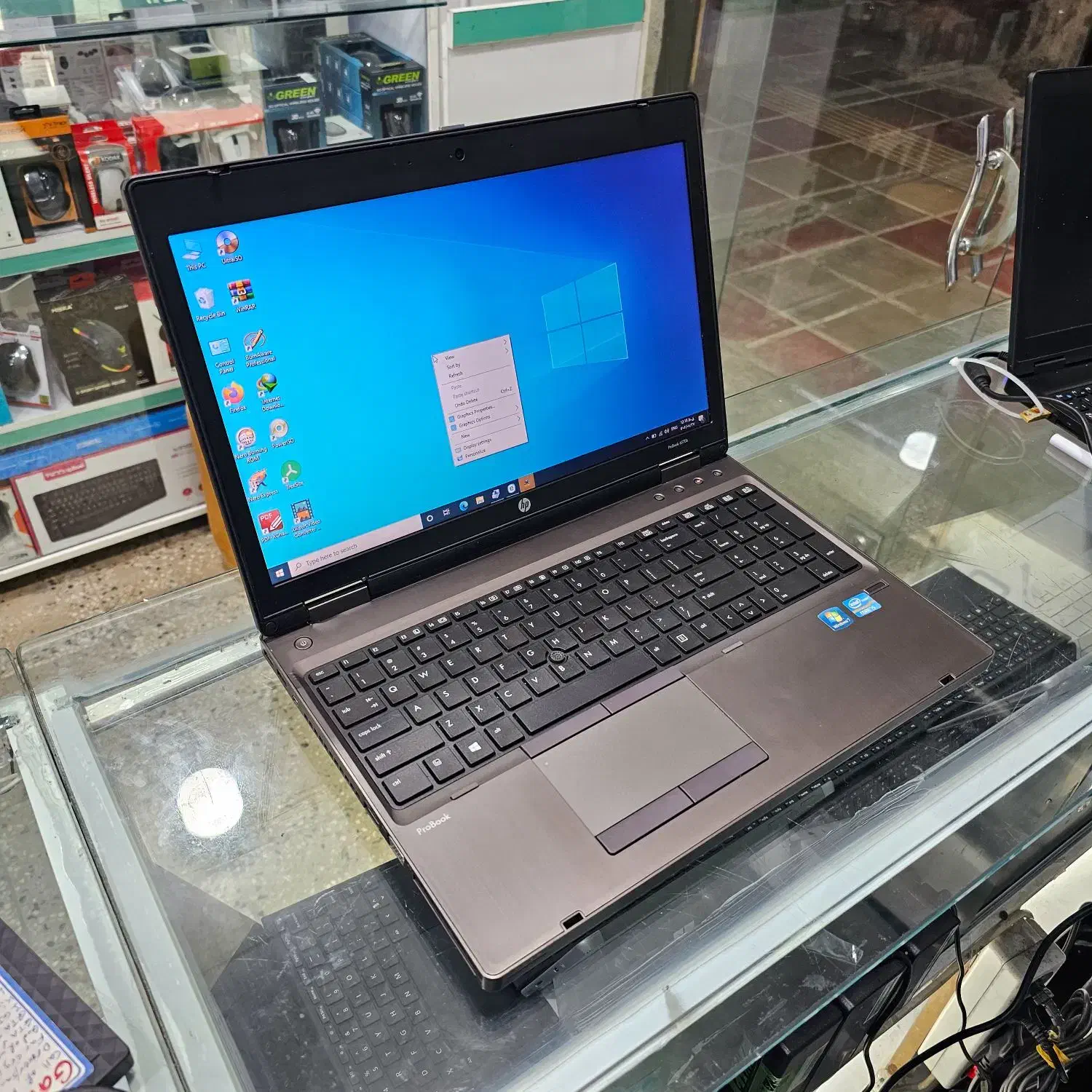 لپتاپ HP PROBOOK بدنه آلمینیوم i5 رم ۸ هارد SSD|رایانه همراه|یاسوج, |دیوار