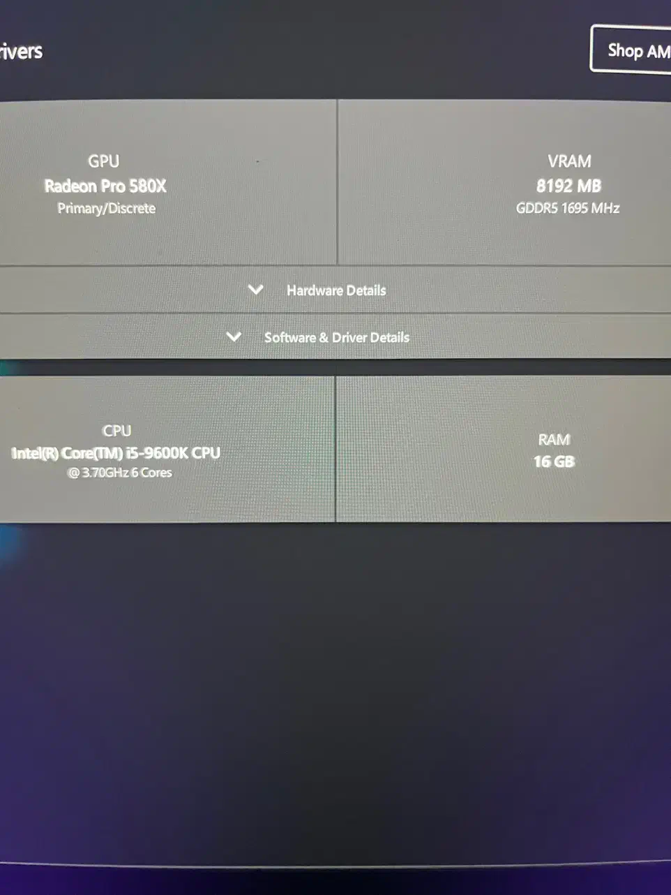 Imac 27 inch 2020 i5 9600 VGA 8 RAM 16|رایانه رومیزی|تهران, سعادتآباد|دیوار