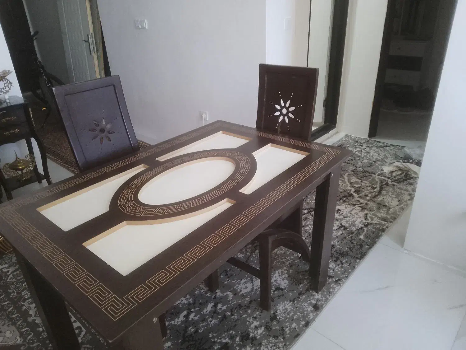 میز‌نهار‌خوری|میز و صندلی غذاخوری|دورود, |دیوار