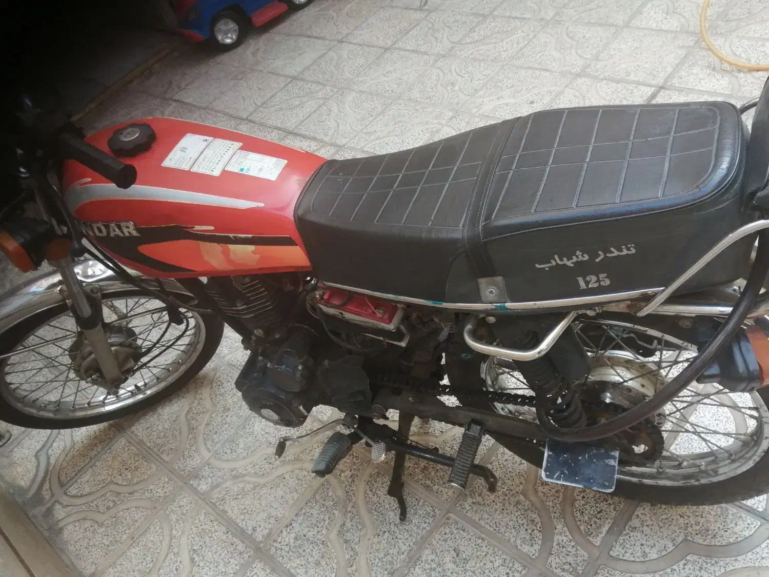 موتور سیکلت پنج دنده مدل 95|موتورسیکلت|نسیمشهر, |دیوار