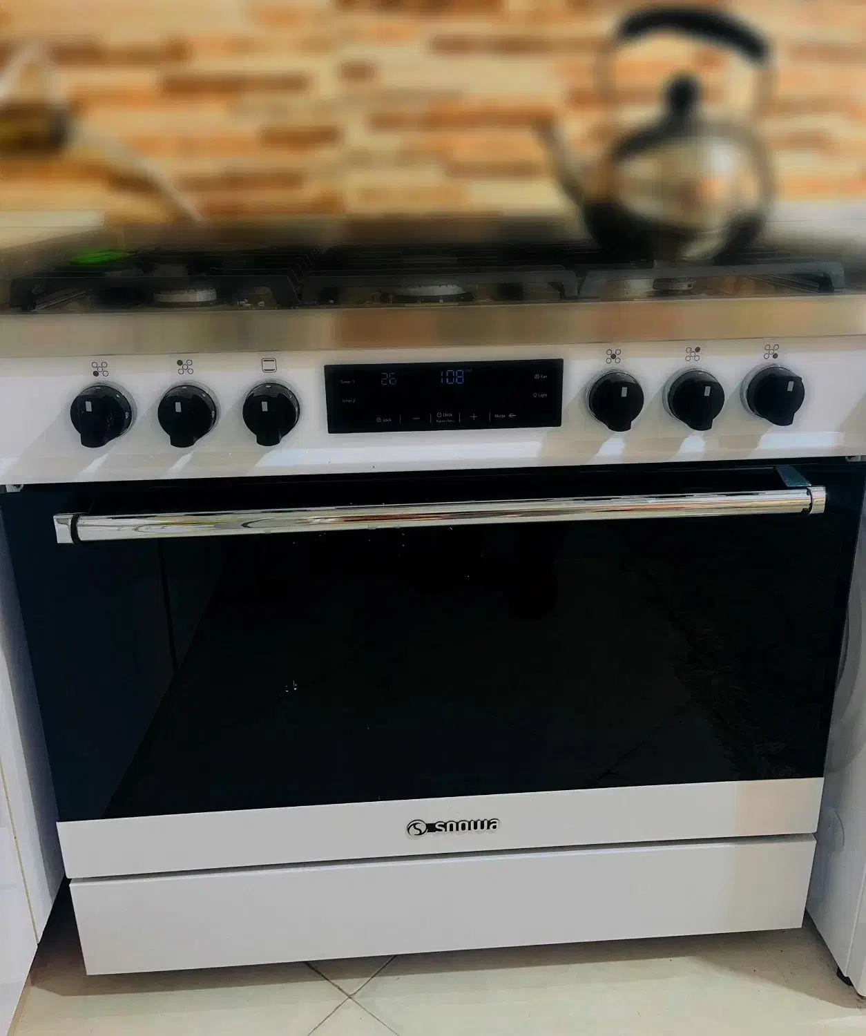 گاز ۵ شعله فر دار اسنوا|اجاق گاز و لوازم برقی پخت‌وپز|سبزوار, کاشفی شمالی (دادگستری)|دیوار