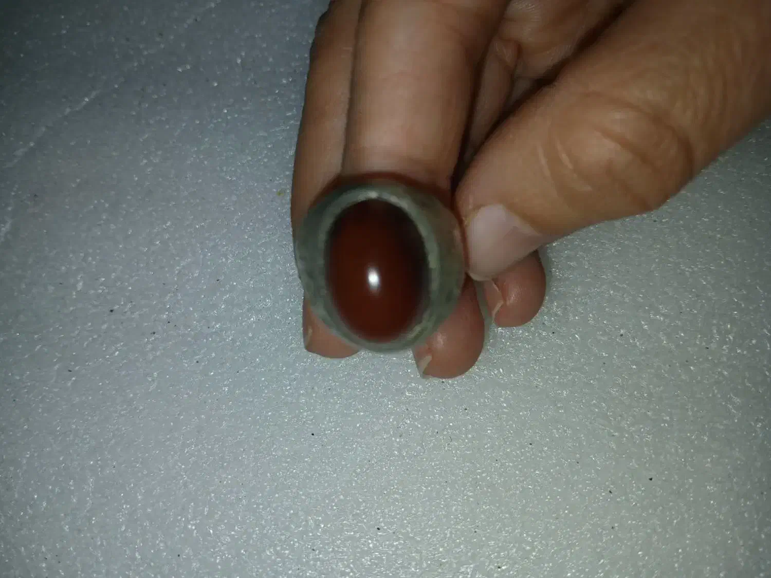 انگشتر عقیق یمنی  بالا۸۰سال|کلکسیون اشیاء عتیقه|بیرجند, |دیوار