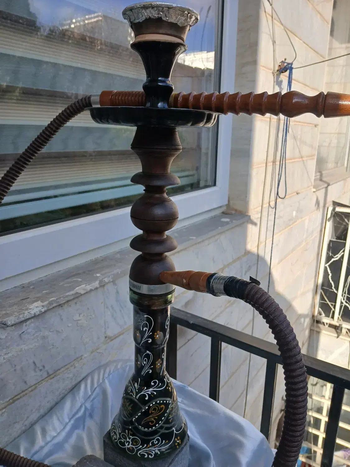 قلیان چوبی گردو بی نظیر|کلکسیون و سرگرمی|اردبیل, |دیوار