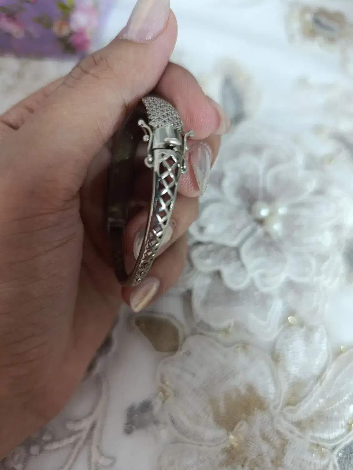 دستبند و انگشتر نقره نو نو|جواهرات|قزوین, |دیوار