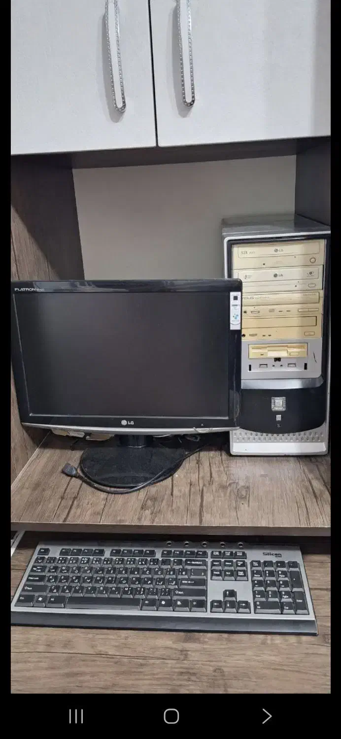 یک دستگاه کامپیوترسالم بامیز|رایانه رومیزی|رشت, سلیمانداراب|دیوار