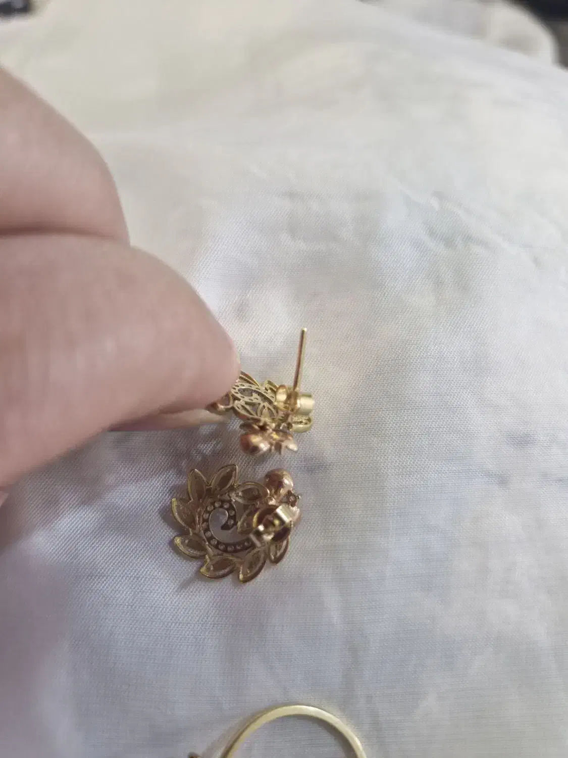 طلای ۱۸عیار ب همراه فاکتور به قیمت تابلو|جواهرات|چناران, |دیوار