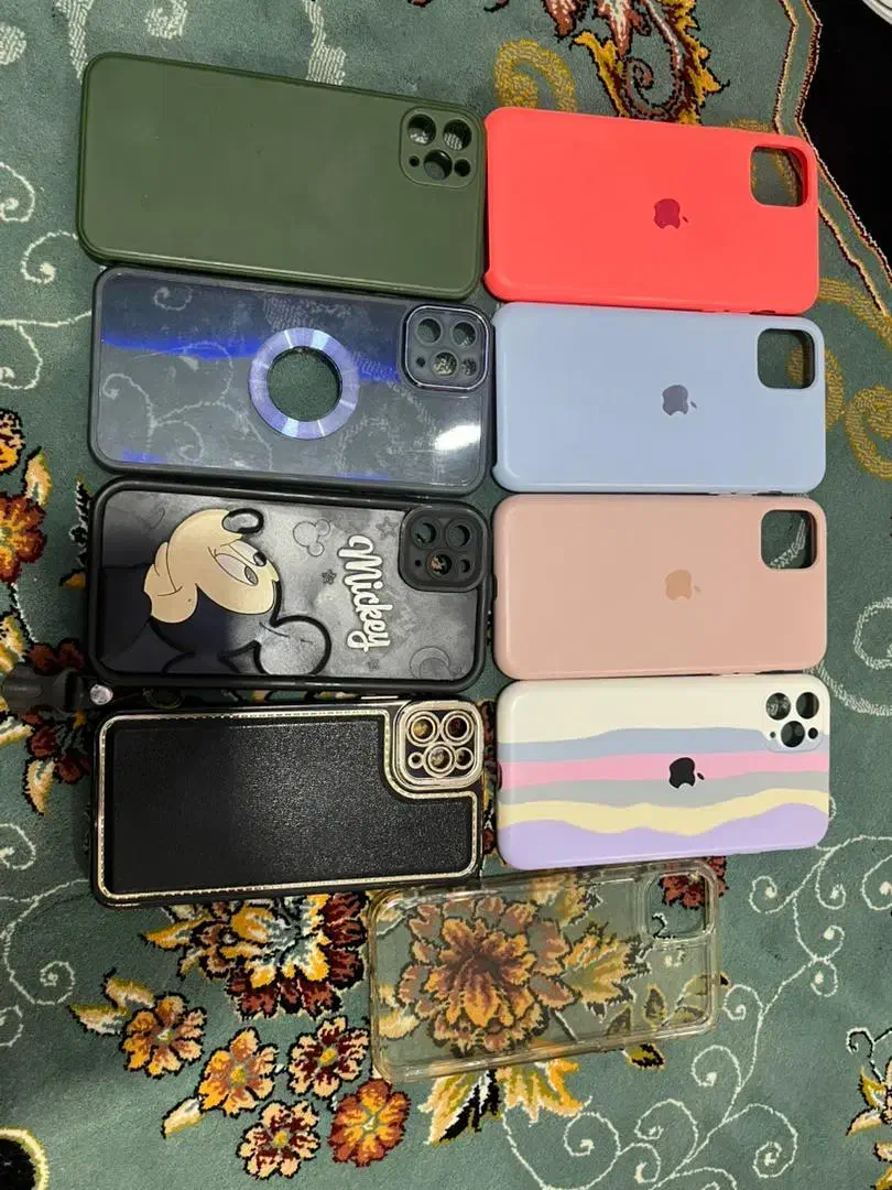 قاب گوشی ایفون ۱۱ پرومکس ۹ تا سالم در حد نو|لوازم جانبی موبایل و تبلت|رشت, کوی حسینی|دیوار