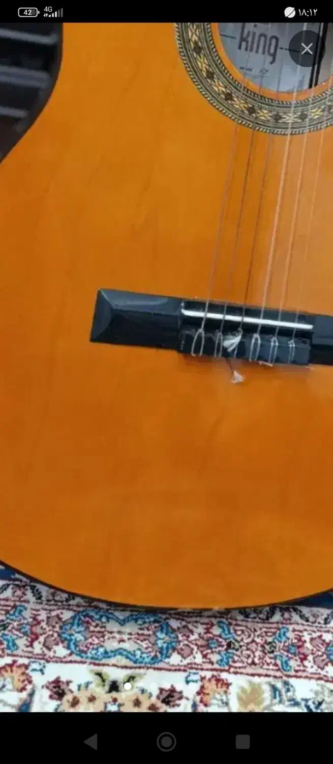 گیتار سلامت مدل 725|گیتار، بیس، امپلیفایر|مشکین‌دشت, |دیوار