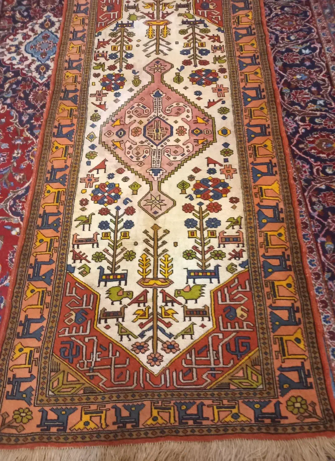 کناره کف ابریشم ۲در۸۰|فرش|تبریز, |دیوار