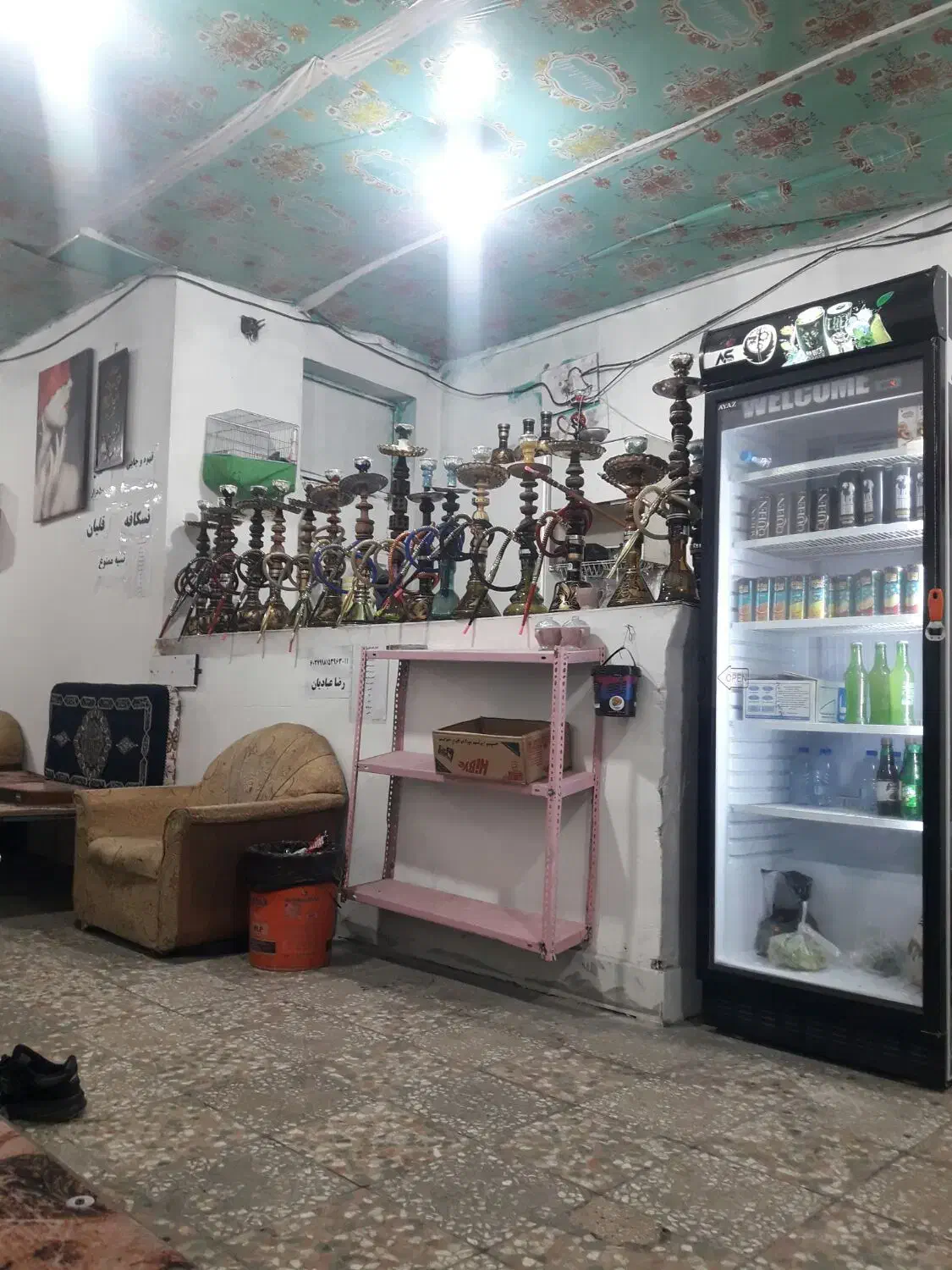 قهوه خانه|اجارهٔ مغازه و غرفه|اندیمشک, |دیوار