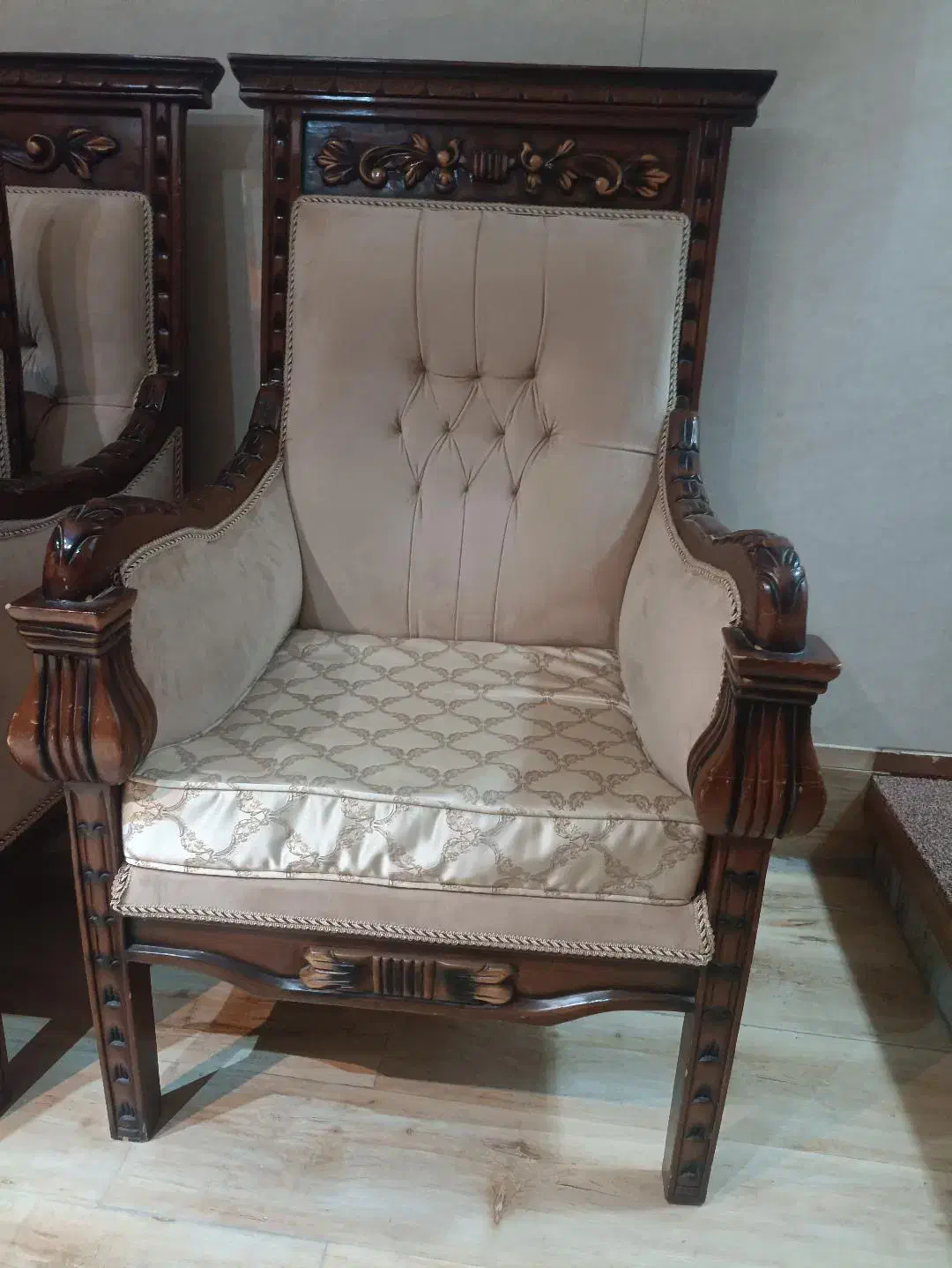 مبلمان سلطنتی ۹ نفره|مبلمان خانگی و میز عسلی|بیرجند, |دیوار