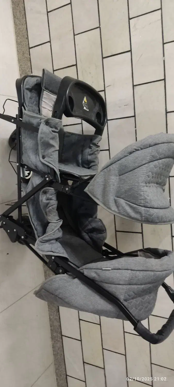 کالسکه دوقلویی|کالسکه و لوازم جانبی|اسدآباد, |دیوار