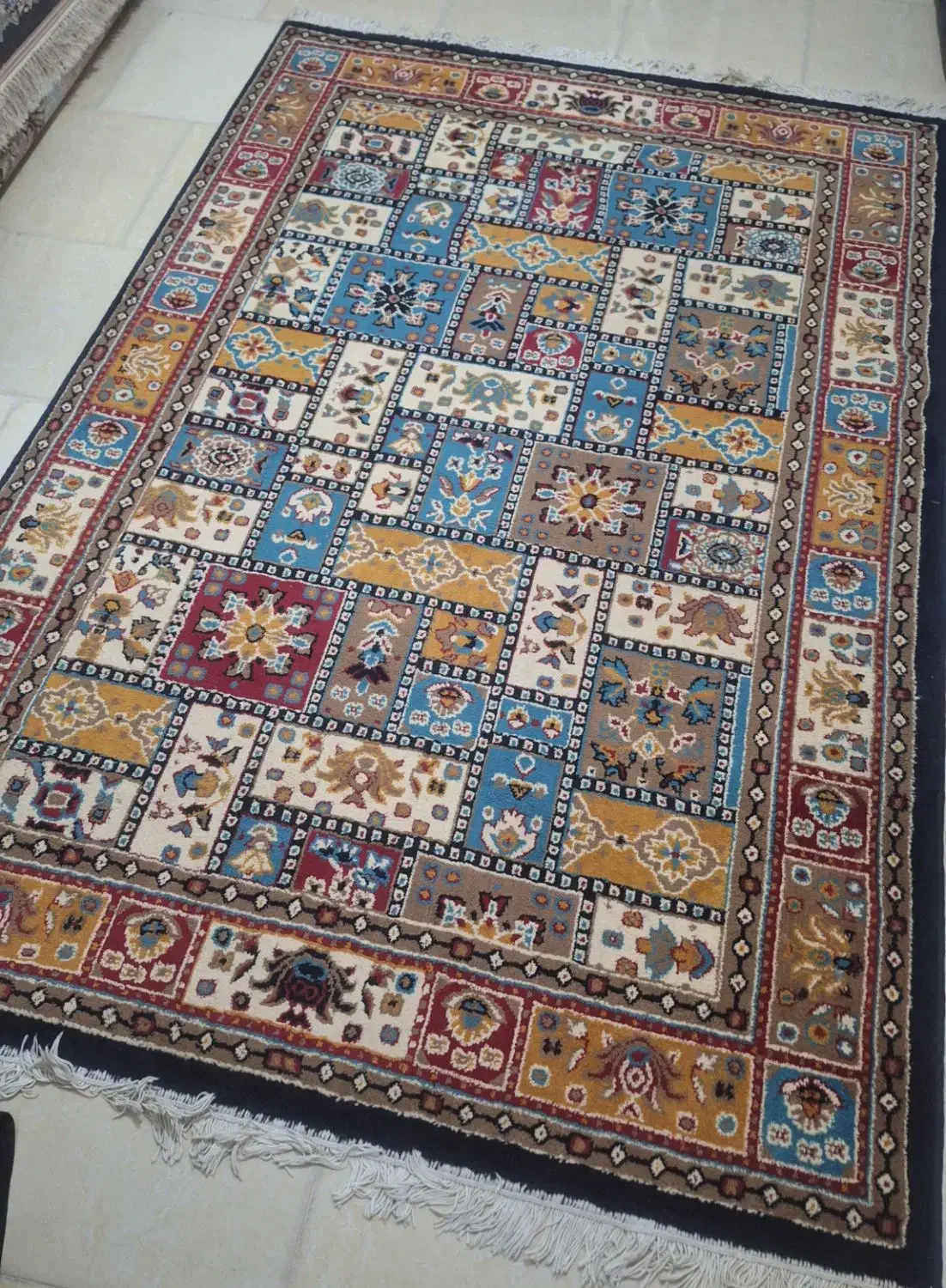 فرش ۴ متری|فرش|یزد, |دیوار