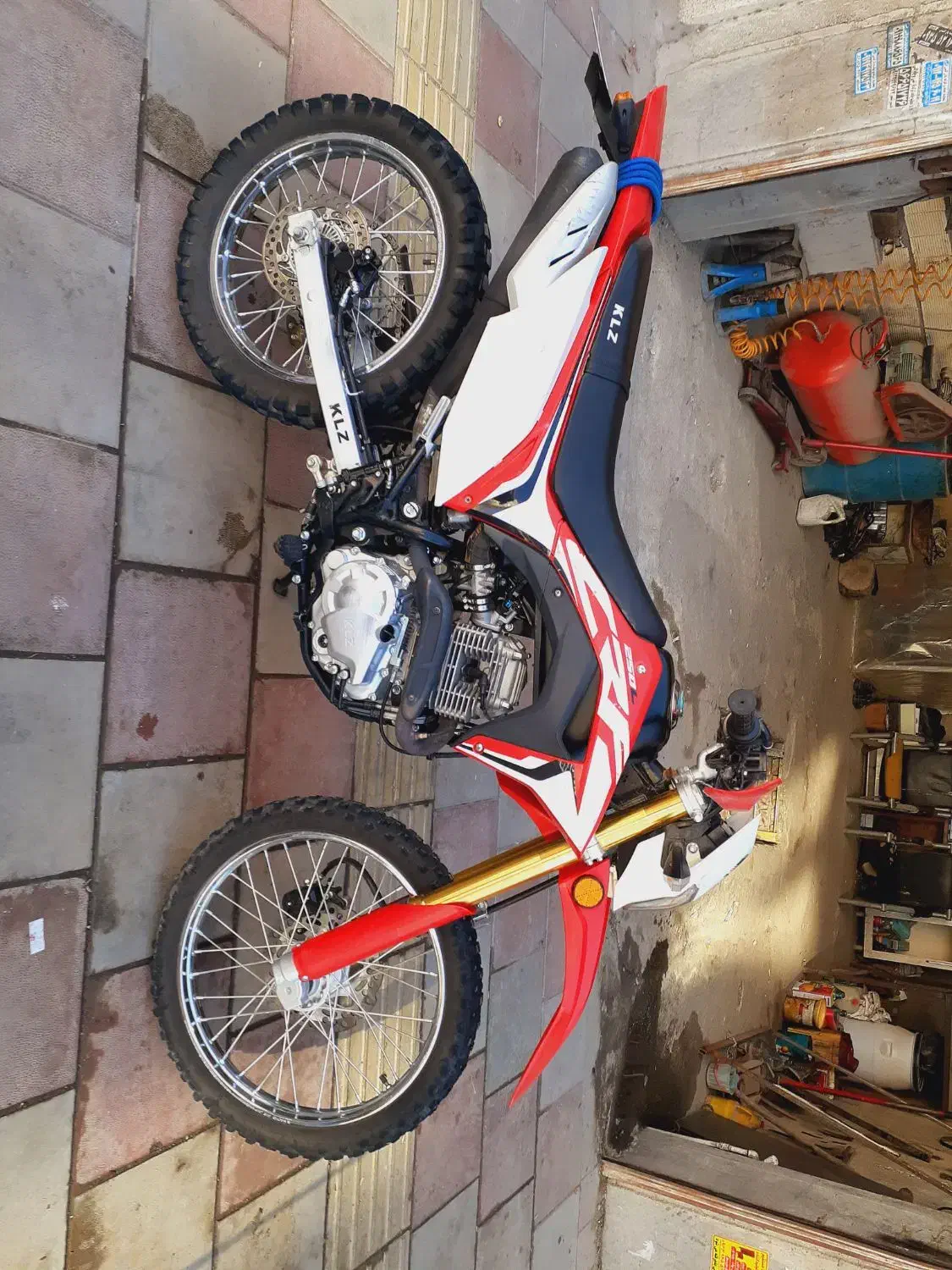 موتور تریل crf توسن ۲۵۰ باسل مدل ۱۴۰۱ در حد صفر|موتورسیکلت|رباطکریم, نصیرشهر|دیوار