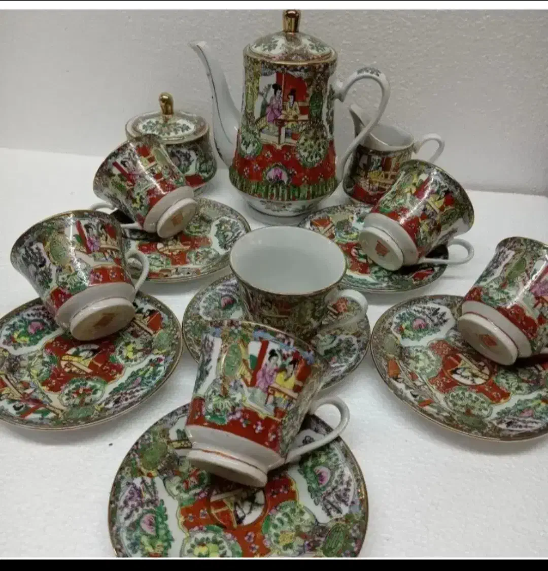 سرویس مرغی قدیمی|ظروف سرو و پذیرایی|شهرضا, |دیوار