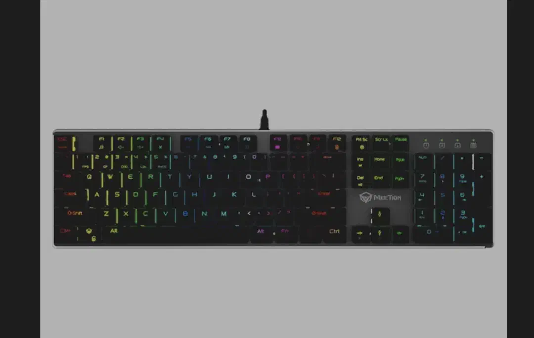 کیبورد meetion mk80|قطعات و لوازم جانبی رایانه|شیراز, فخرآباد (دروازه کازرون)|دیوار