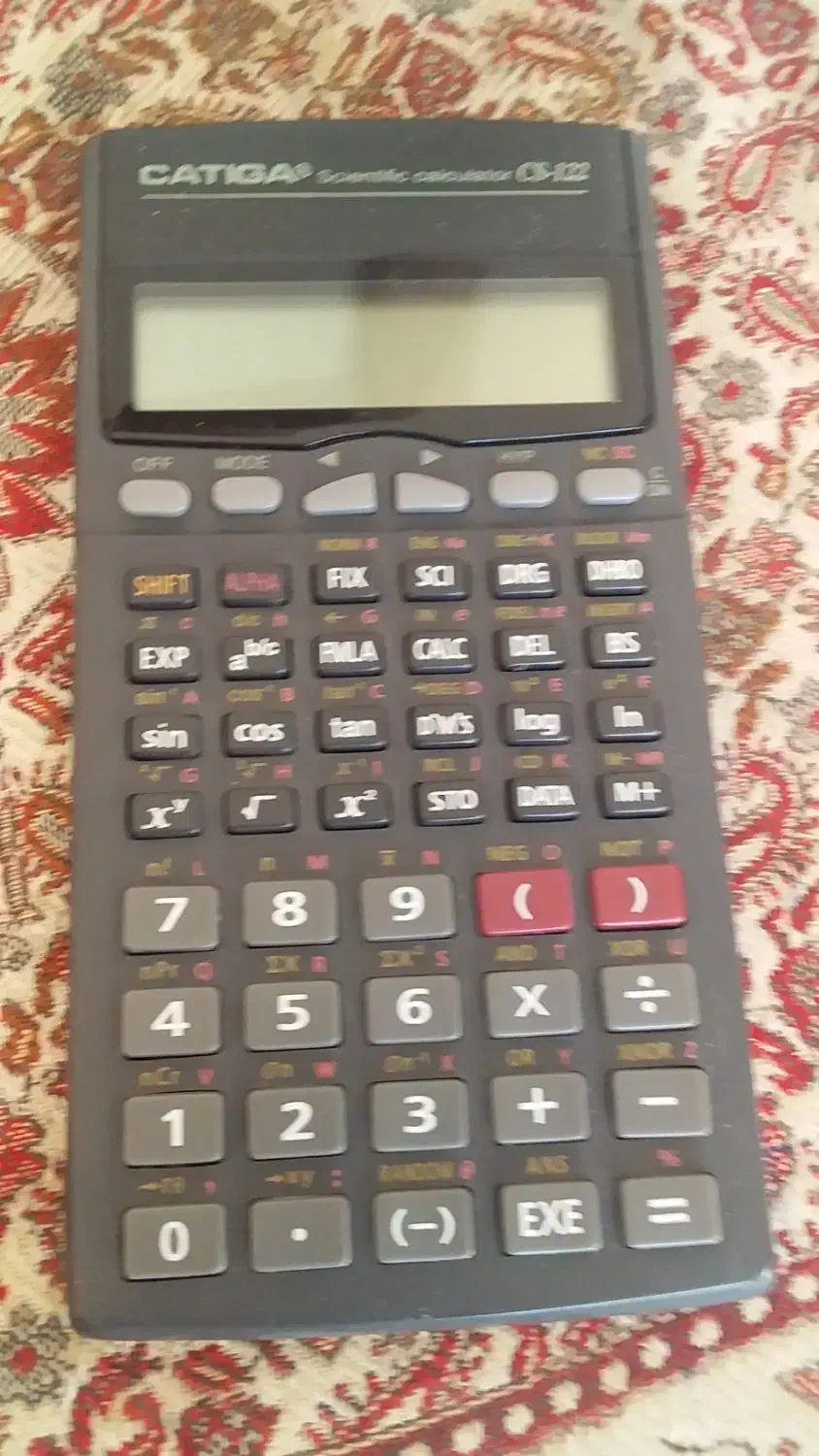 ۱عدد ماشین حساب مهندسی حرفه ای کاتیگا۱۲۲|لوازم التحریر|شیراز, پودنک|دیوار