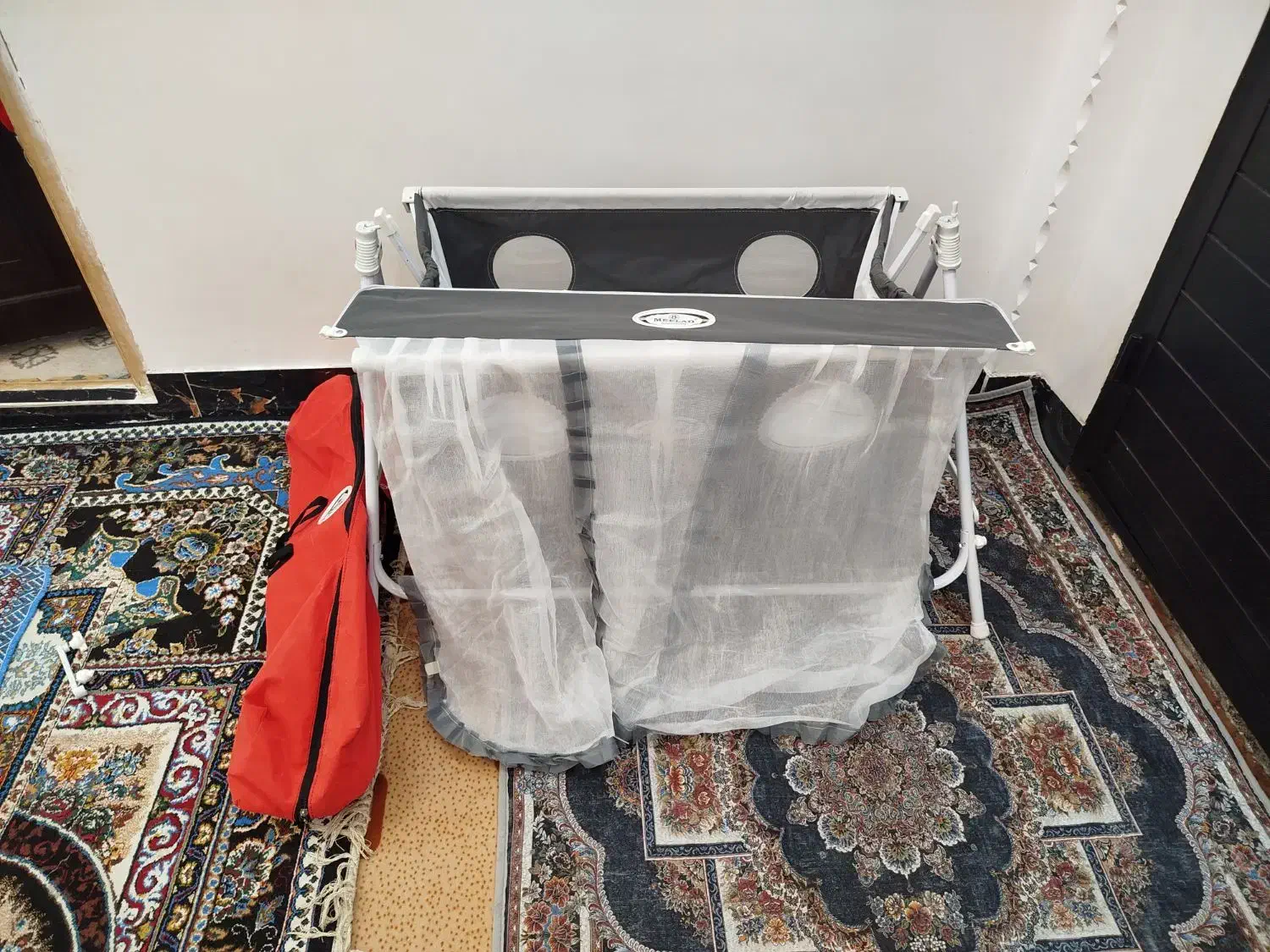 گهواره کودک برند میلاد|تخت و صندلی بچه|خان ببین, |دیوار