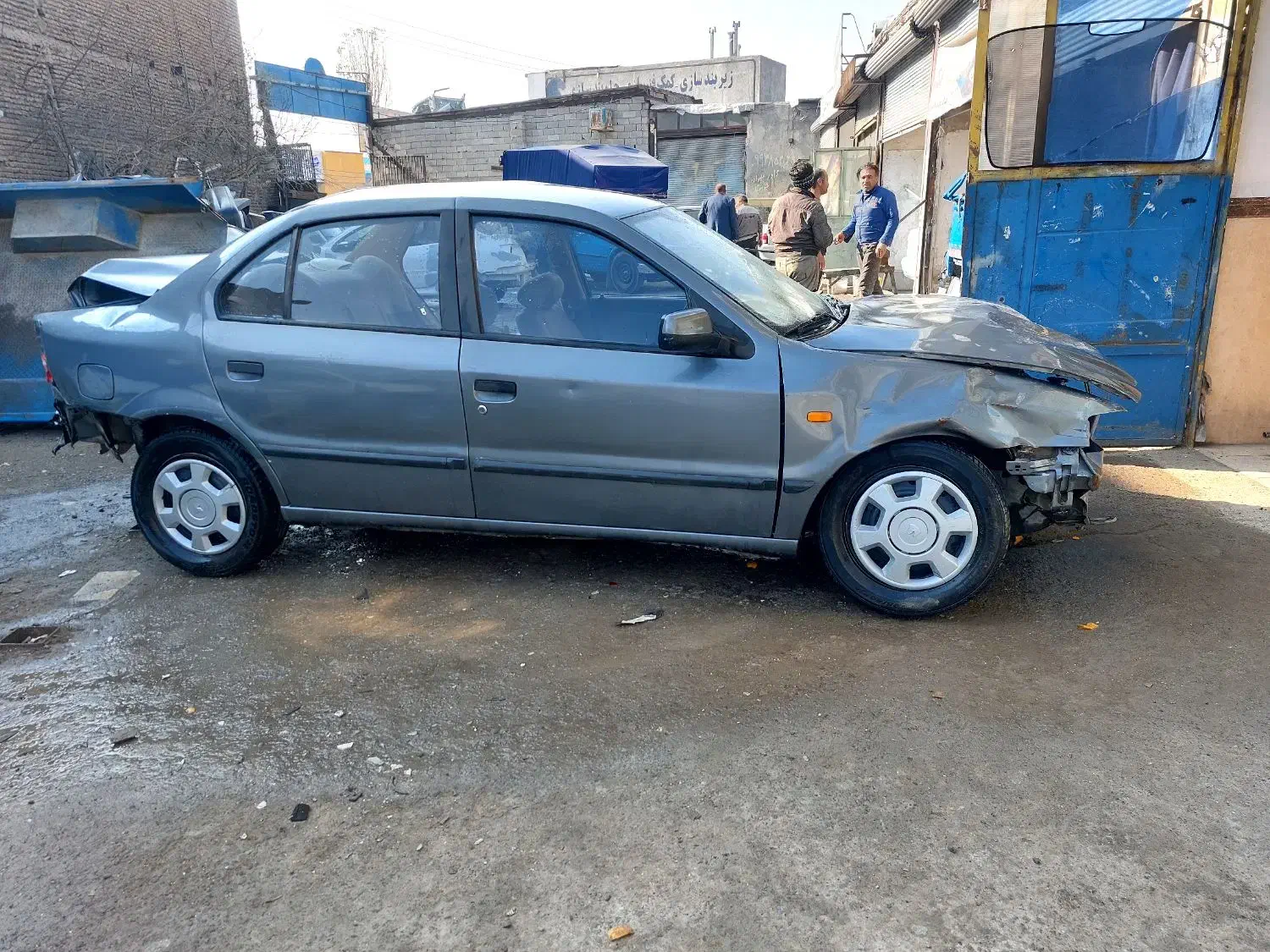 سمند 86 تصادفی|خودرو سواری و وانت|اردبیل, |دیوار