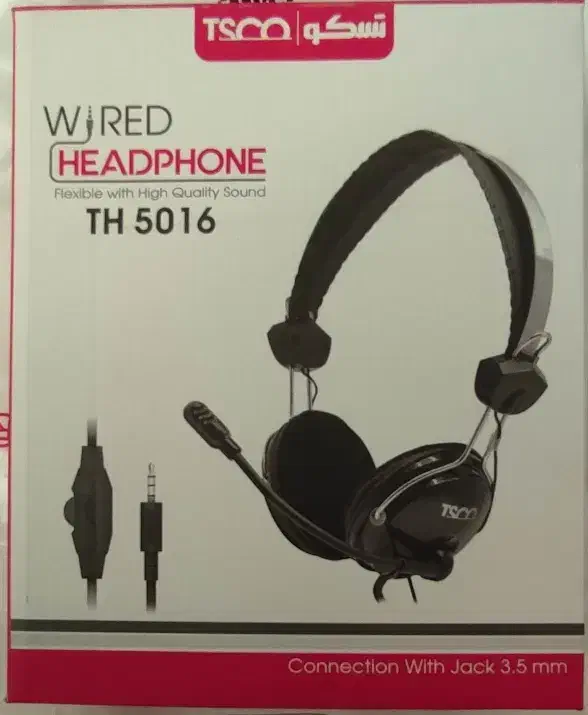 هدفون سیمی تسکو|قطعات و لوازم جانبی رایانه|هشتگرد, شهرک بعثت|دیوار