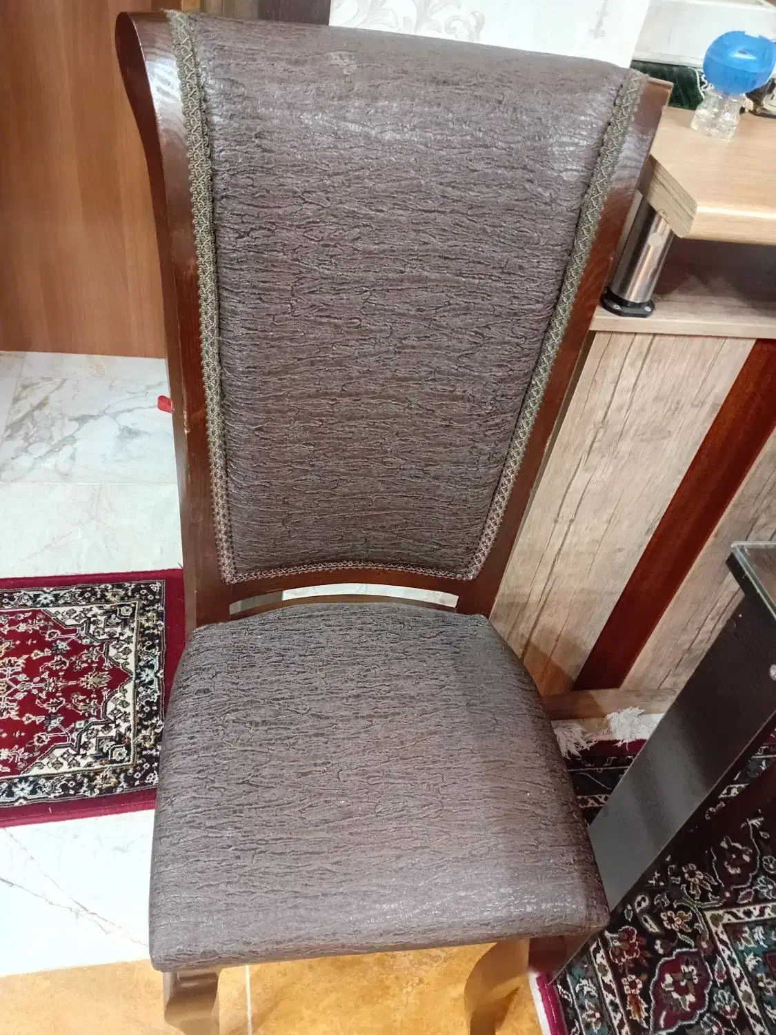 میز ناهارخوری۶نفره|میز و صندلی غذاخوری|رودبنه, |دیوار