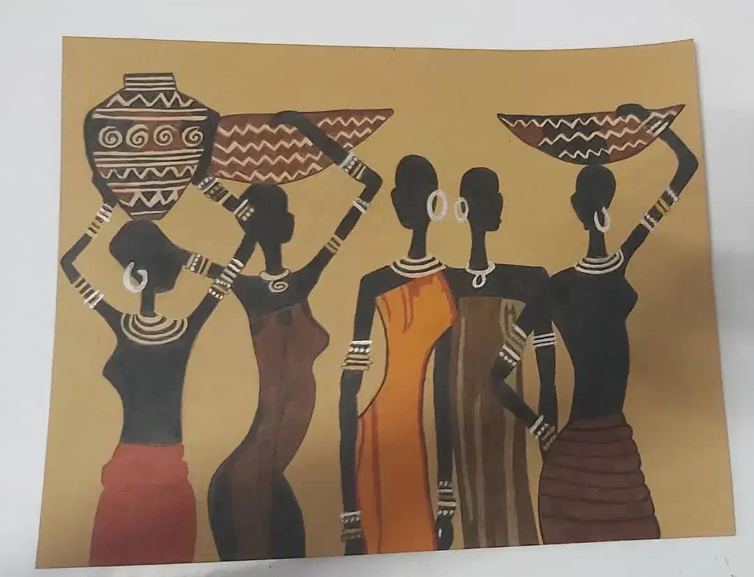 نقاشی باستانی|تابلو، نقاشی، عکس|ورامین, ورامین|دیوار