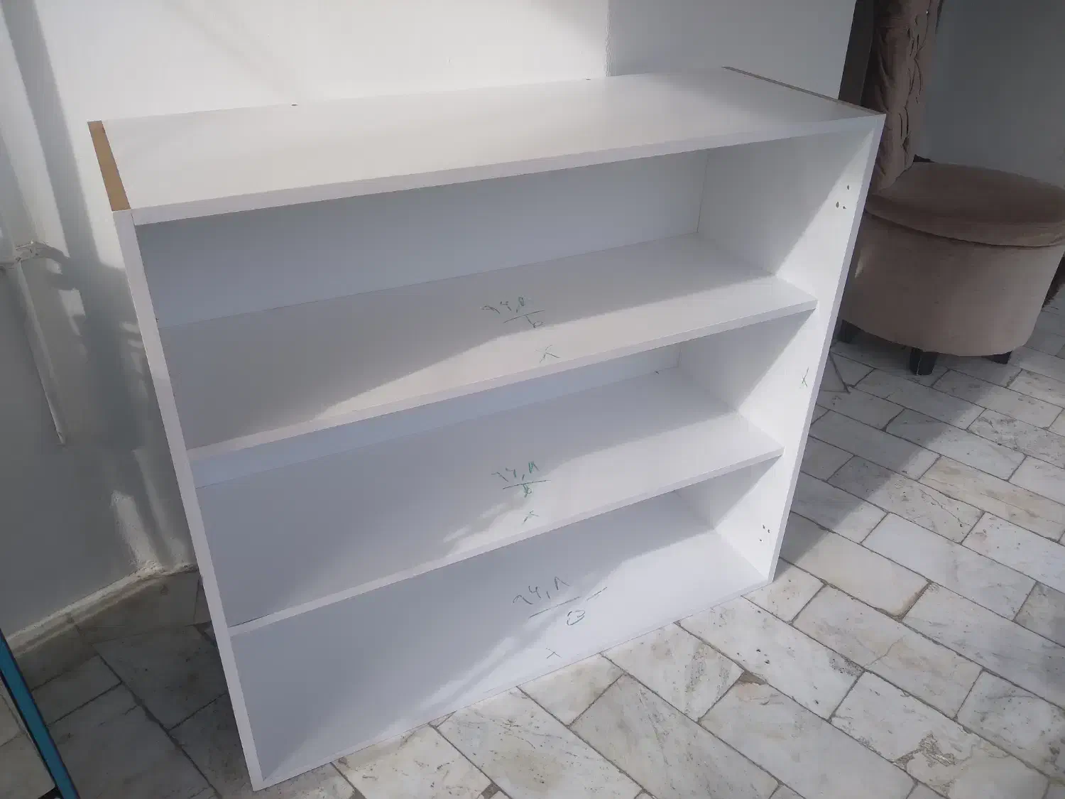 قفسه MDF|کتابخانه، شلف، قفسه‌های دیواری|نور, |دیوار