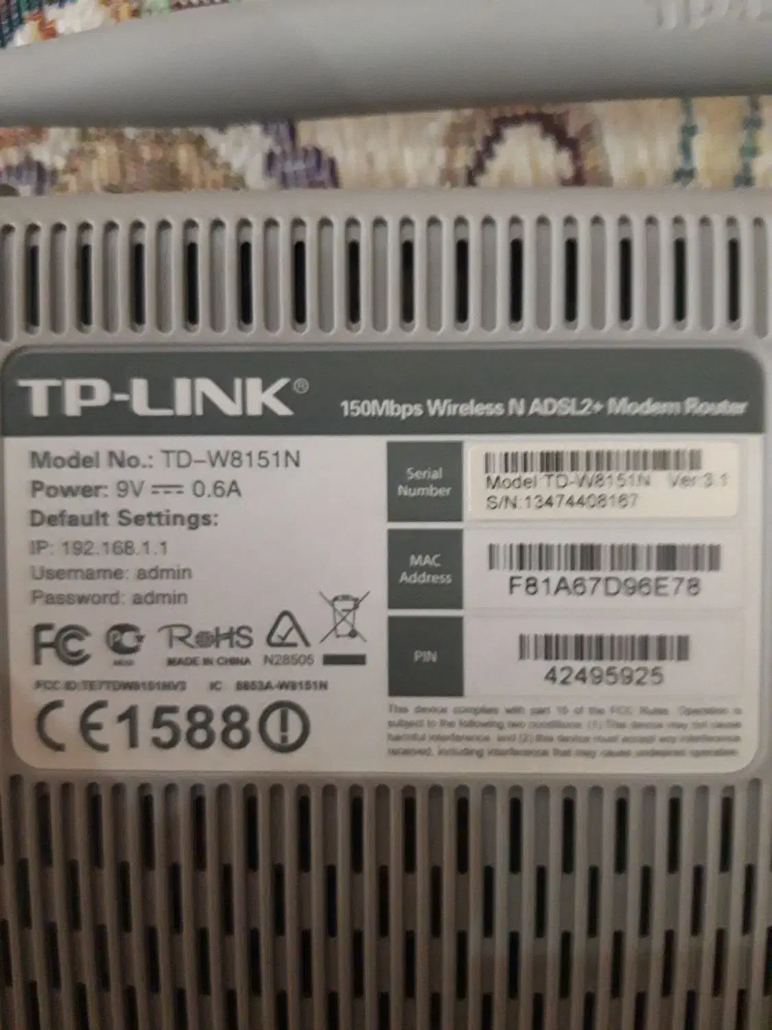مودم TP-LINK|مودم و تجهیزات شبکه|فردیس, فردیس|دیوار