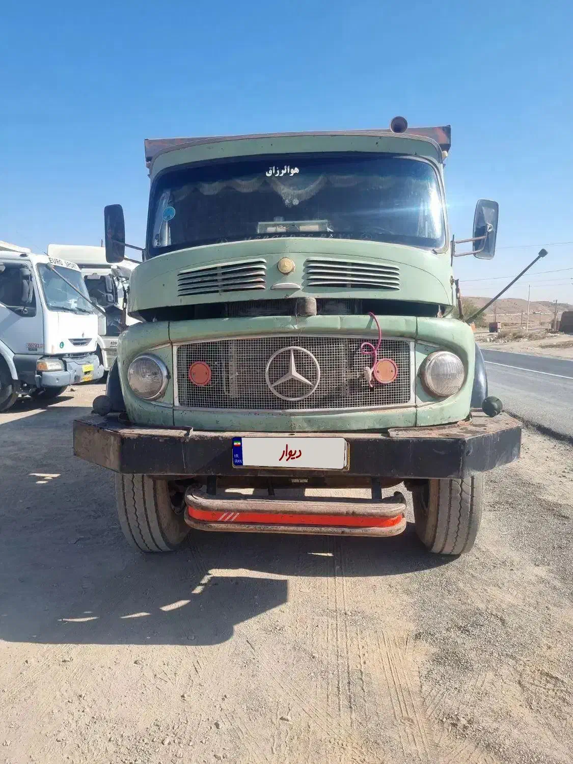 بنز ده چرخ فابریک مدل ۱۳۶۶|خودرو سنگین|فولادشهر, زاینده رود|دیوار