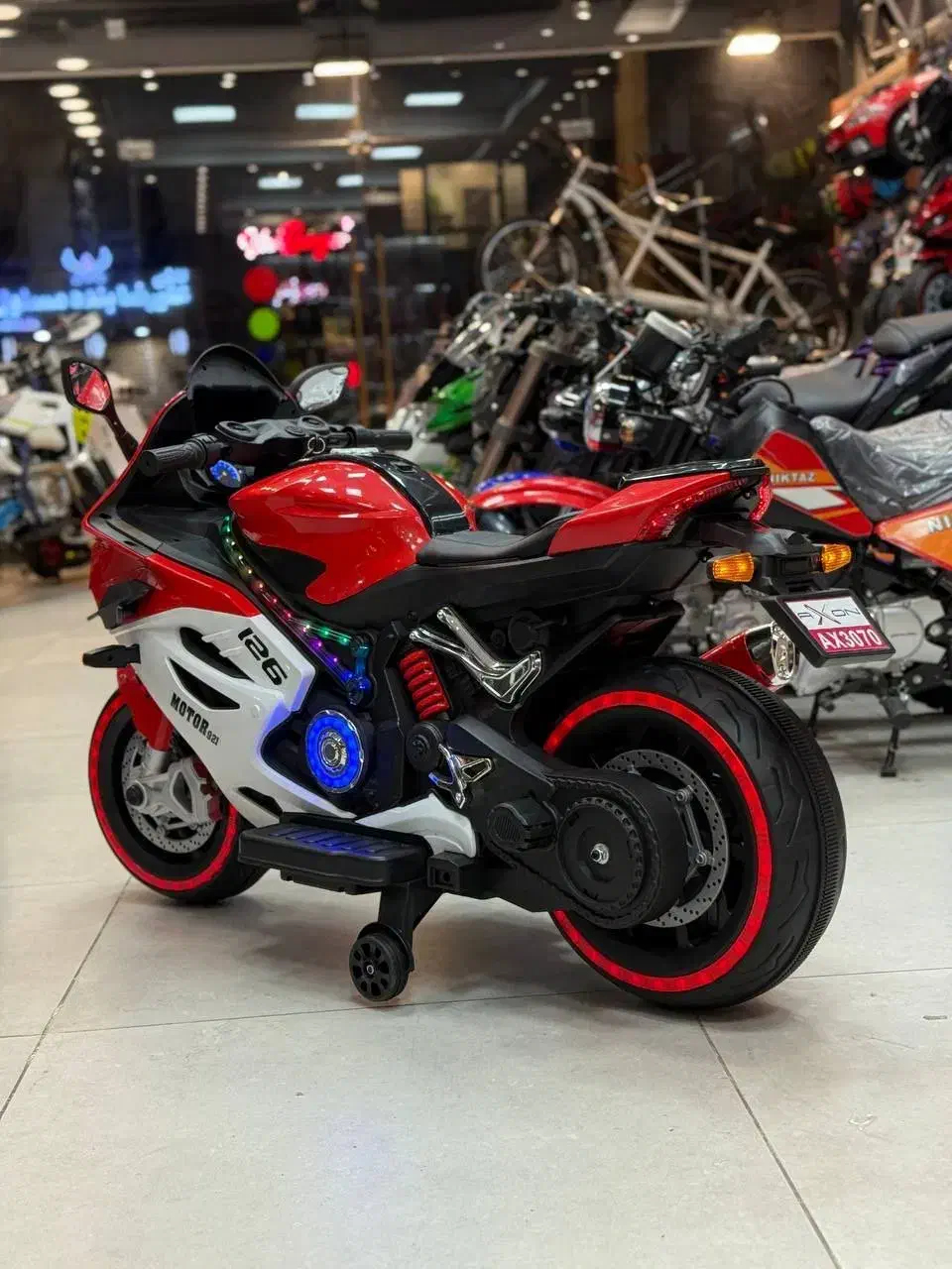 موتور شارژی سایز بزرگ فول کد 3070 آکسون اقساطی|اسباببازی|رشت, دیلمان|دیوار