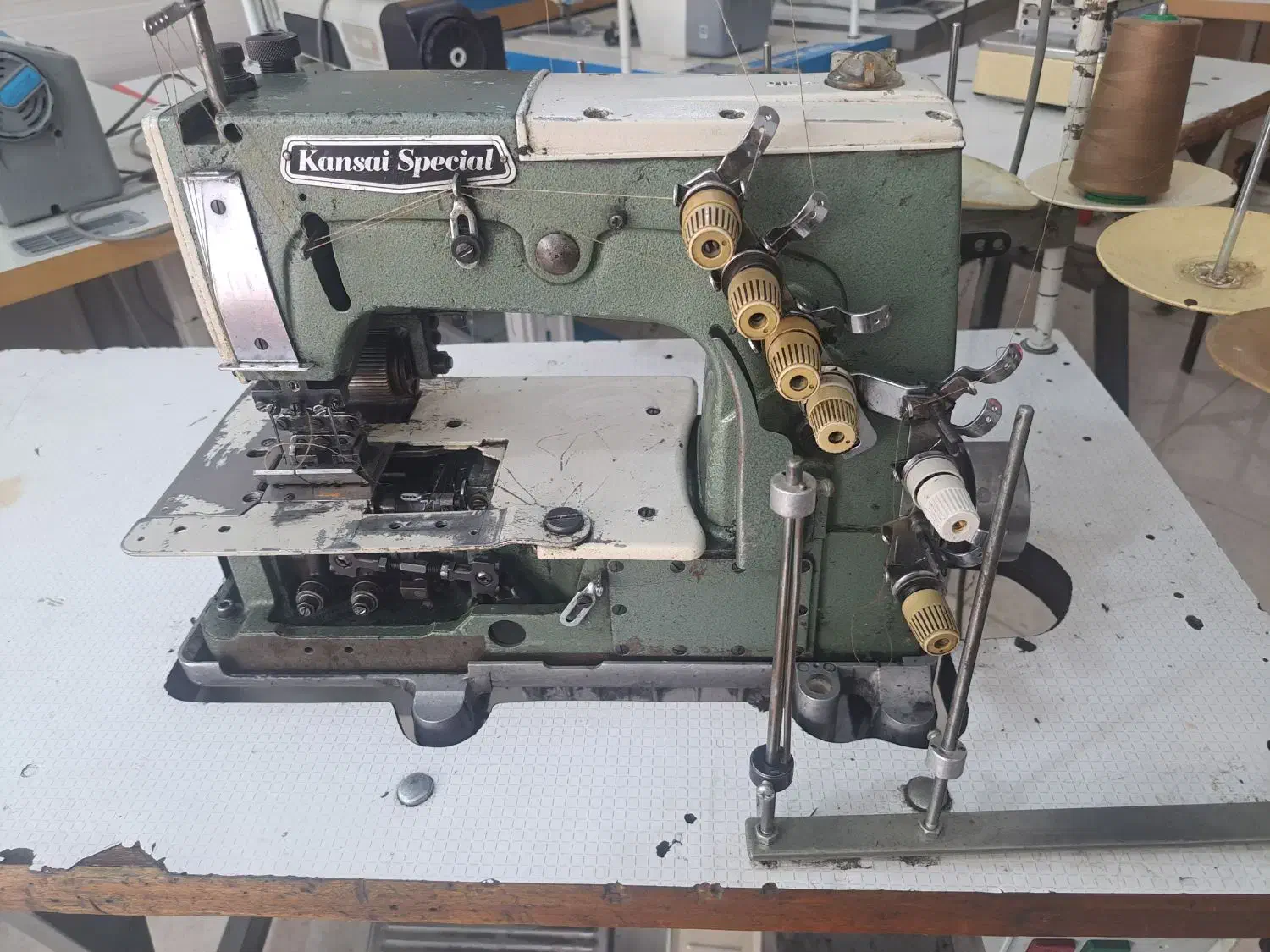 چرخ خیاطی صنعتی کمرکش ژاپن دینام بزرگ|چرخ خیاطی و ریسندگی|تهران, سجاد|دیوار