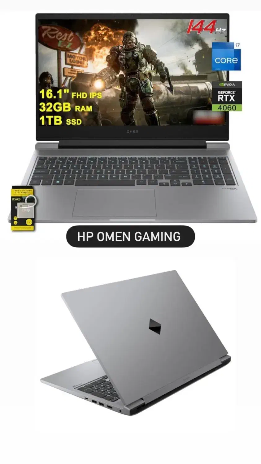 لپ تاپ HP gaming|رایانه همراه|چابهار, |دیوار