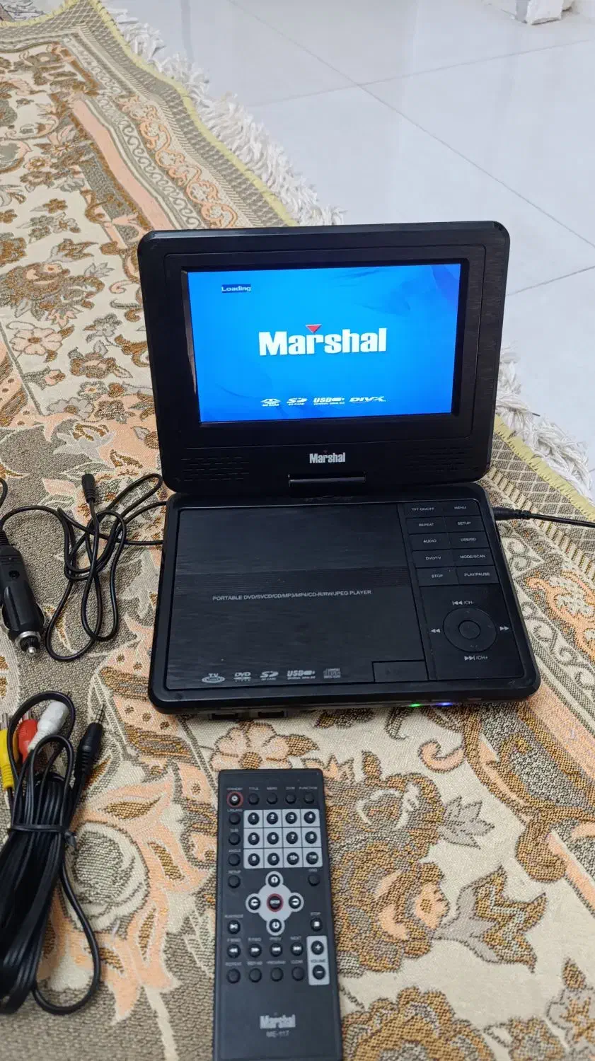 پلیر پورتابل مارشال|پخشکننده DVD و ویدیو|سبزوار, سیادتی|دیوار