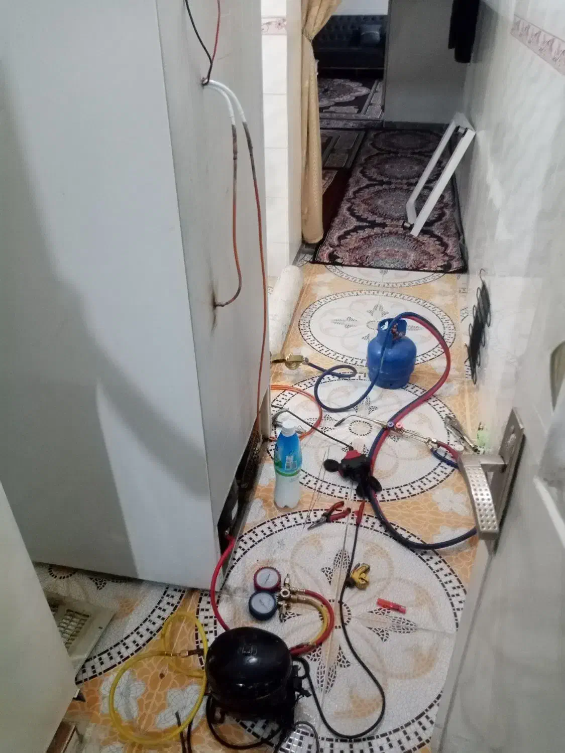 تعمیرات اسپلیت یخچال|خدمات پیشه و مهارت|داراب, |دیوار