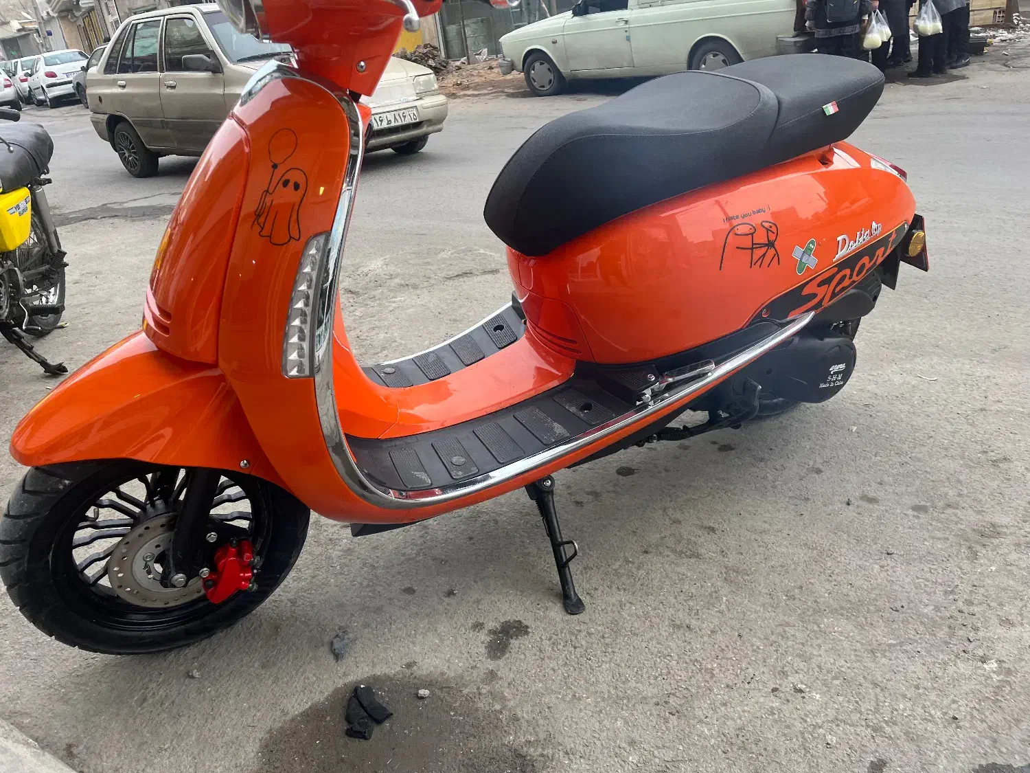 پاکشتی وسپا دلتا۱۷۰|موتورسیکلت|تبریز, |دیوار