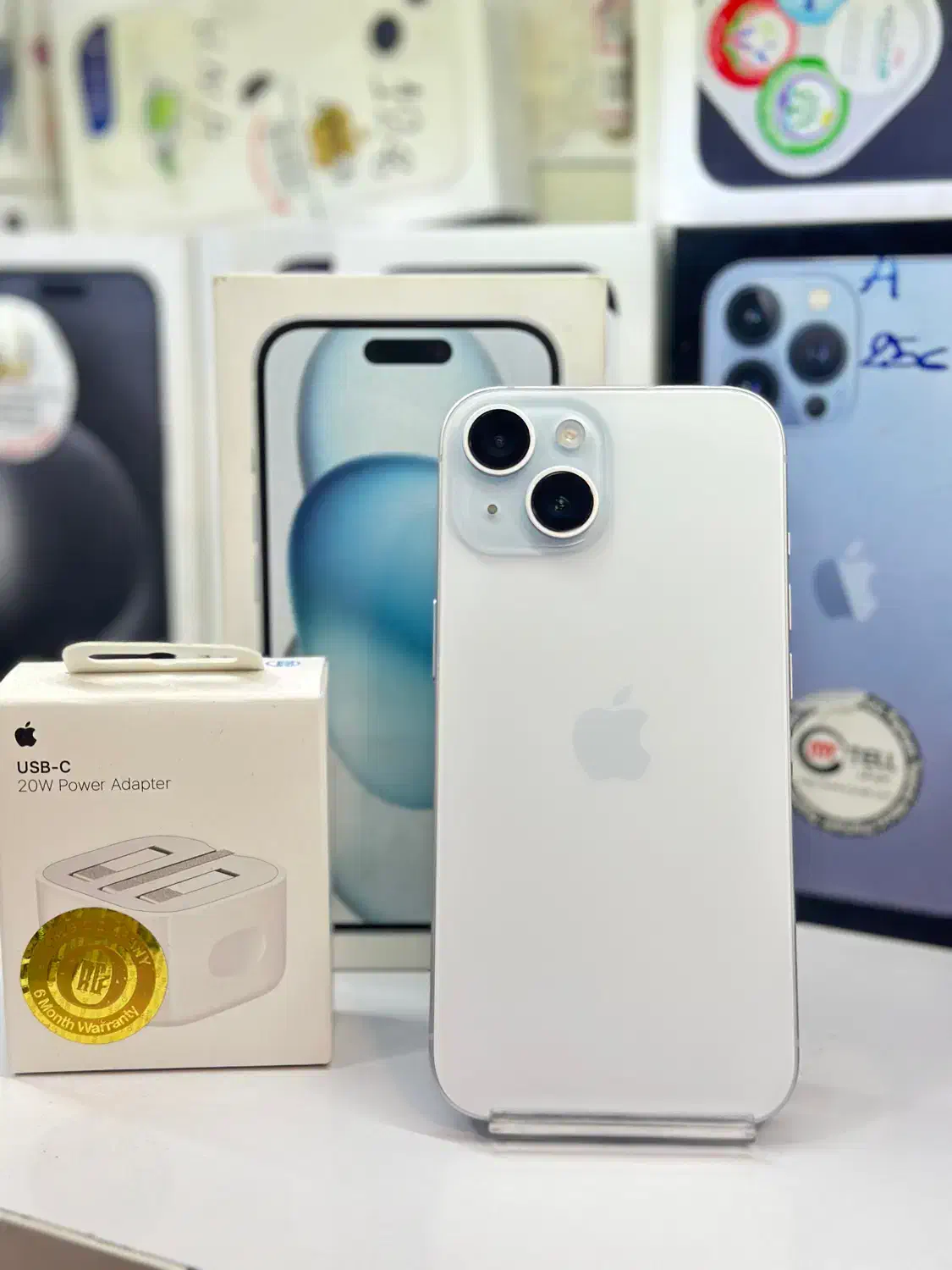 Iphone 15 normal 128GB مشابه اکبند قیمت مناسب|موبایل|کرج, گوهردشت|دیوار
