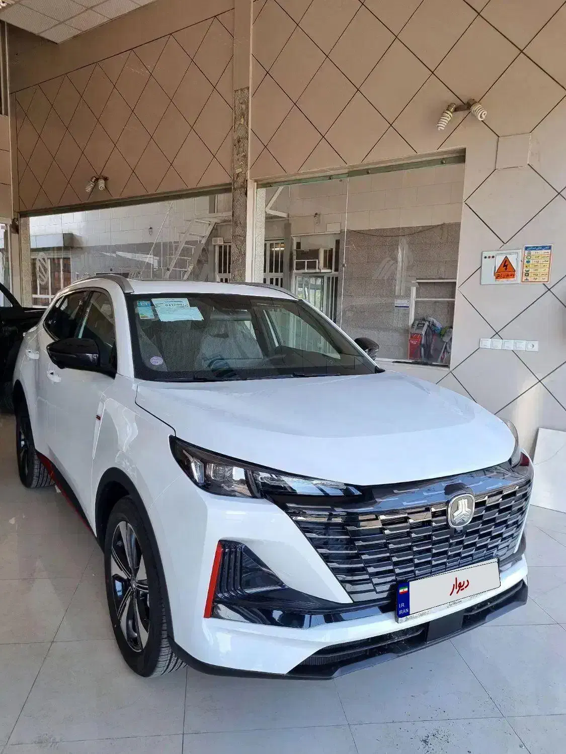 چانگانCs55 پلاس سفید|خودرو سواری و وانت|اهواز, کمپلو شمالی|دیوار