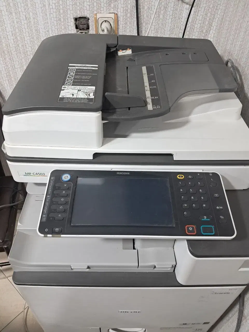 دستگاه کپی 4کاره ریکو مدل(MP C4504)|پرینتر، اسکنر، کپی، فکس|تهران, مشیریه|دیوار