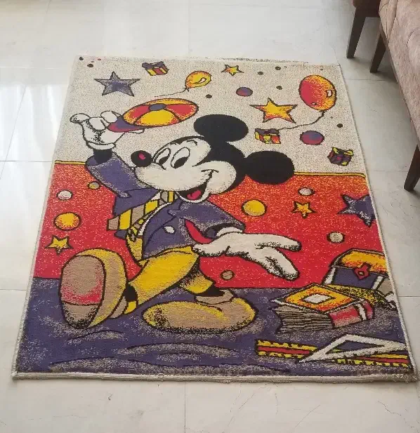 فرش کودک میکی موس|فرش|کرج, باغستان|دیوار
