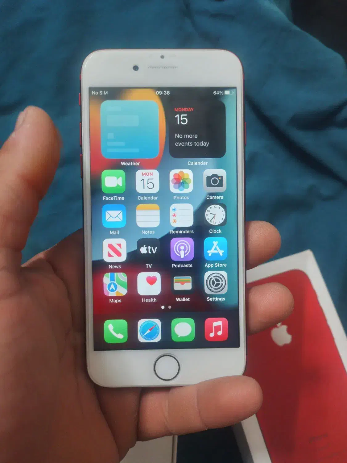 ایفون ۷ رنگ چری ۱۲۸GB|موبایل|آستانه سرا, |دیوار