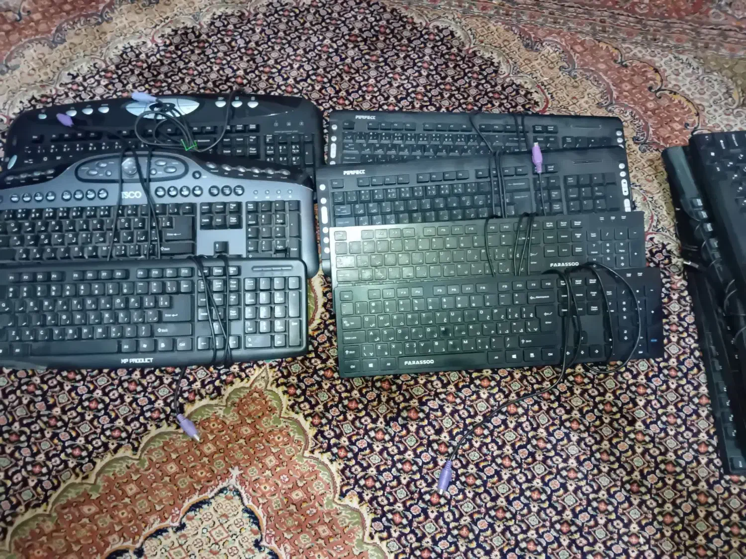 موس و کیبورد سالم سوکت USB و  ps2|قطعات و لوازم جانبی رایانه|تهران, توحید|دیوار