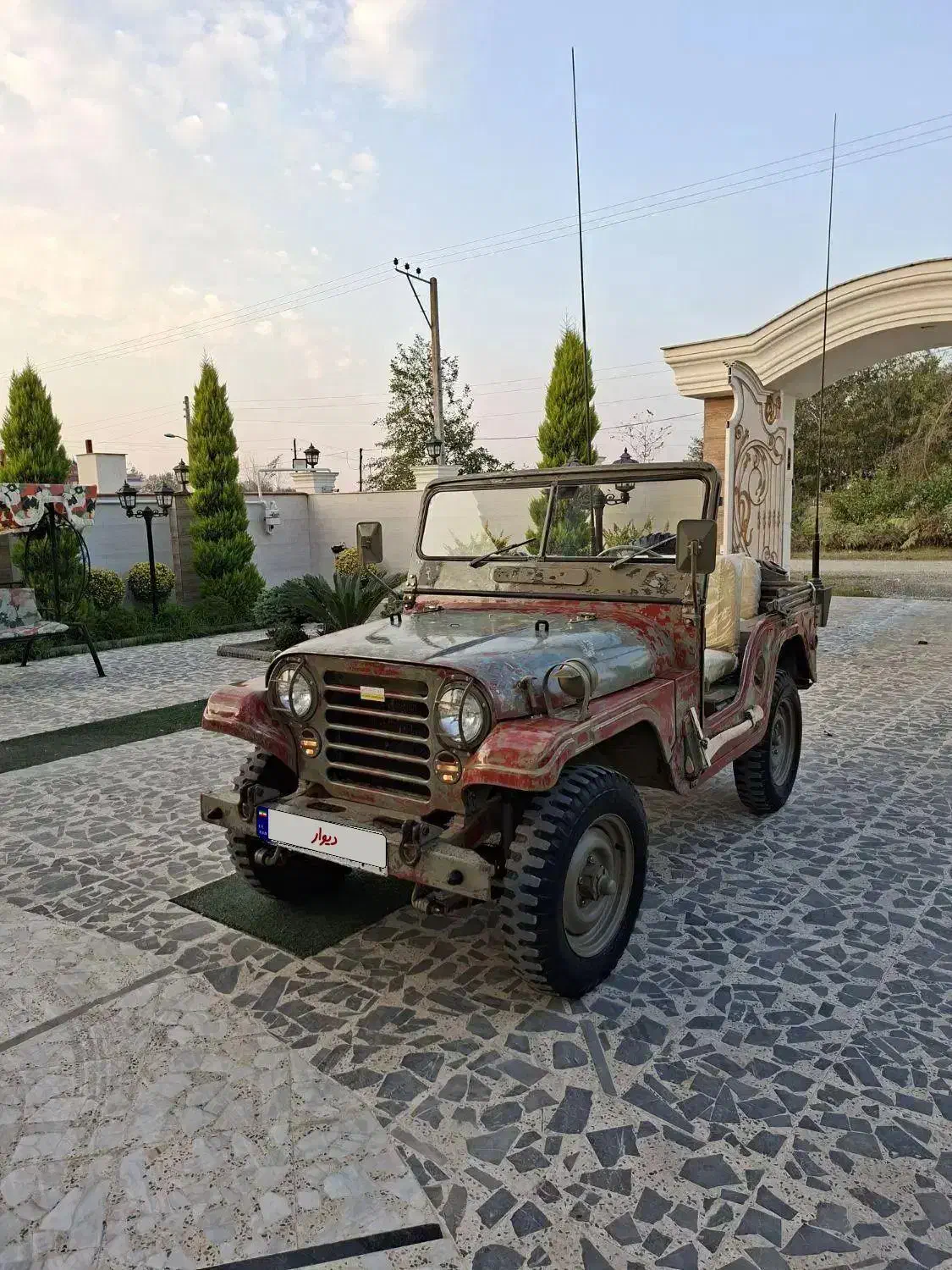 جیپ کاام مدل ۶۳ سبز زیتونی|خودرو سواری و وانت|واجارگاه, |دیوار