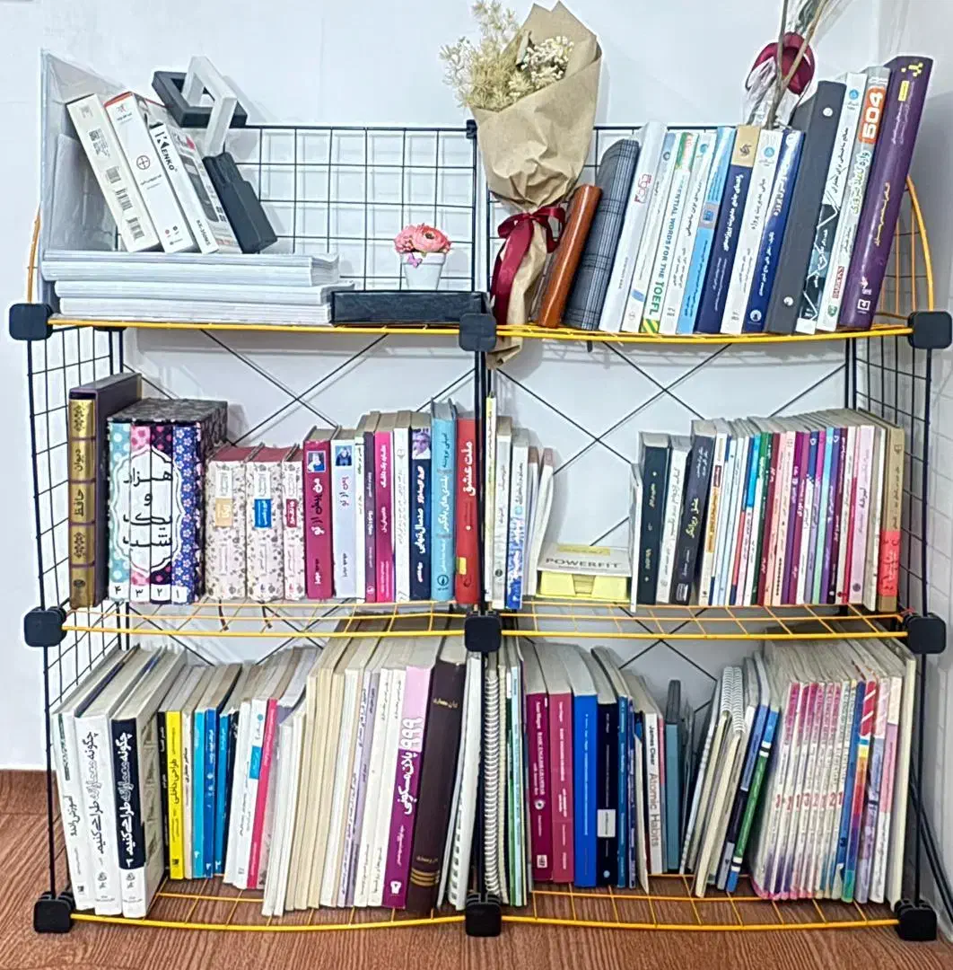 قفسه کتاب|کتابخانه، شلف، قفسه‌های دیواری|ارومیه, |دیوار