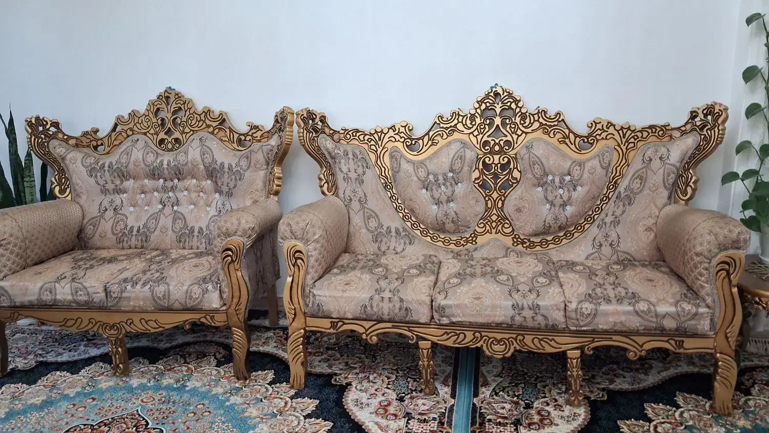 مبل ۷ نفره|مبلمان خانگی و میز عسلی|سیاهکل, |دیوار