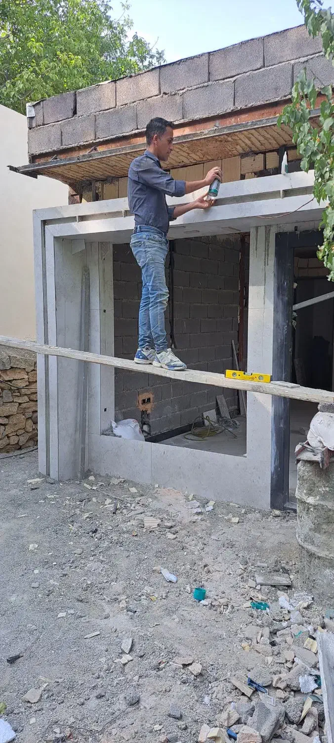 کاشی کاری سرامیک اسلب موزاییک کاشی کار تخریب|خدمات پیشه و مهارت|همدان, |دیوار