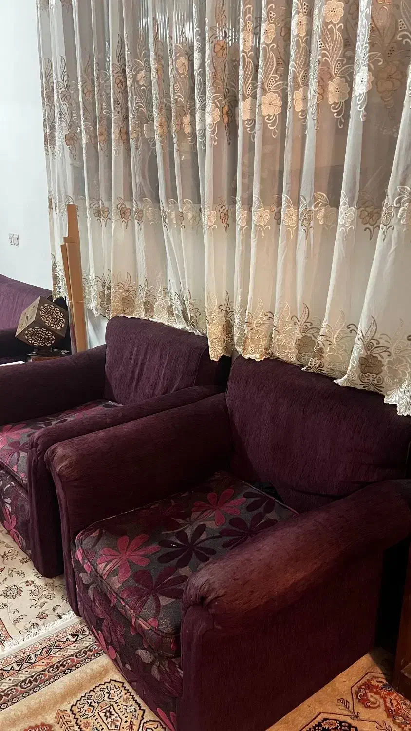 مبل 6 نفره مبلمان شش نفره راحتی|مبلمان خانگی و میز عسلی|کاشان, گبرها|دیوار