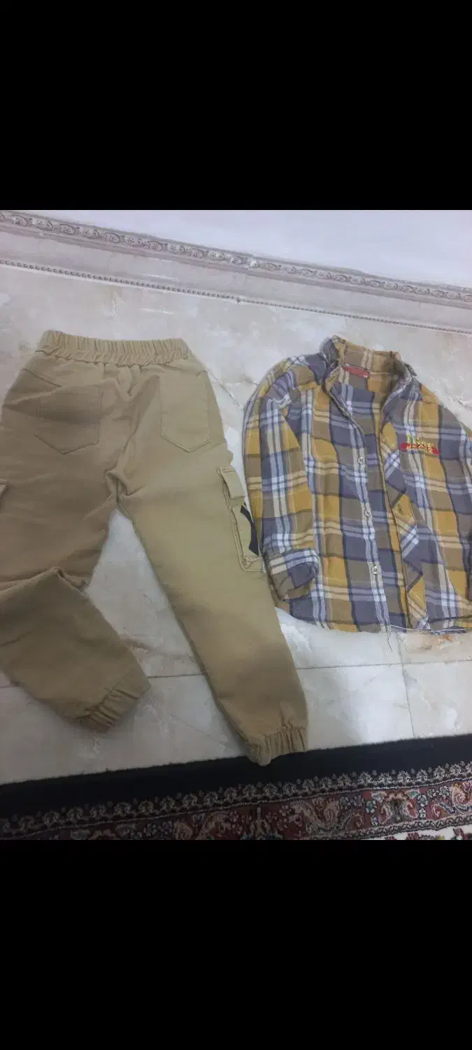 ست پاییزی پسرونه تورک نو|کفش و لباس بچه|ماهیدشت, |دیوار