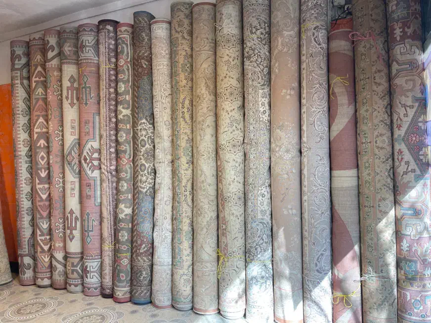 فرش کهنه|فرش|تبریز, |دیوار